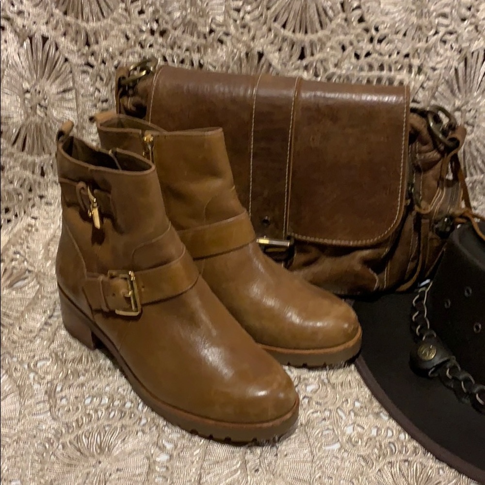 Michael Kors leather boots